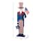 Glitzhome® 40" Patriotic America Uncle Sam Porch Décor